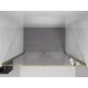 Mexen Exo ușă de duș batantă 155 cm, transparentă, auriu - 819-155-000-50-00