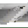 Mexen Exo cabină de duș glisantă 155 x 85 cm, transparentă, auriu - 8151-155-085-50-00