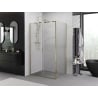 Mexen Exo tolóajtós zuhanykabin 115 x 90 cm, átlátszó, arany - 8151-115-090-50-00