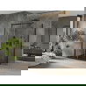 Mexen Omega tolóajtós zuhanykabin 120 x 80 cm, átlátszó, fekete + Flat zuhanytálca, fekete - 825-120-080-70-00-4070B