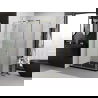 Mexen Exo cabină de duș glisantă 155 x 100 cm, transparentă, aurie - 8151-155-100-50-00