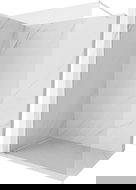 Mexen Kioto-X zuhanyfal Walk-in 150 x 200 cm, átlátszó 10 mm, fehér - 800-150-101-20-00-X