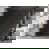 Mexen Kioto-X perete de duș Walk-in 70 x 200 cm, transparent 10 mm, auriu - 800-070-101-50-00-X