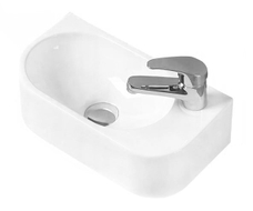 Mexen Viera balra szerelt mosdókagyló 40 x 21 cm, fehér - 21274000L
