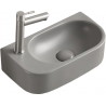 Mexen Viera chiuvetă de blat dreaptă 40 x 21 cm, gri deschis mat - 21274061R