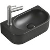 Mexen Viera chiuvetă de blat dreapta 40 x 21 cm, negru mat - 21274085R