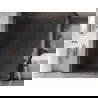 Mexen Kioto-X perete de duș Walk-in 100 x 200 cm, transparent 10 mm, cupru periat - 800-100-101-65-00-X