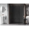 Mexen Kioto-X perete de duș Walk-in 140 x 200 cm, transparent 10 mm, cupru periat - 800-140-101-65-00-X