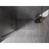 Mexen Kioto-X perete de duș Walk-in 140 x 200 cm, transparent 10 mm, cupru periat - 800-140-101-65-00-X