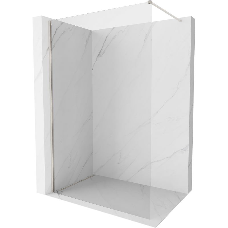 Mexen Kioto-X perete de duș Walk-in 60 x 200 cm, transparent 10 mm, nichel periat - 800-060-101-97-00-X