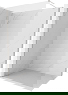 Mexen Kioto-X panou de duș Walk-in 120 x 200 cm, transparent 10 mm, nichel periat - 800-120-101-97-00-X