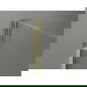 Mexen Kioto-X Walk-in zuhanyfal 100 x 200 cm, fagyott 10 mm, arany - 800-100-101-50-30-X