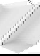 Mexen Kioto-X perete de duș Walk-in 60 x 200 cm, îngheț 10 mm, gri armă periat - 800-060-101-66-30-X