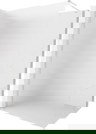 Mexen Kioto-X zuhanyfal Walk-in 110 x 200 cm, 10 mm szatén, szálcsiszolt nikkel - 800-110-101-97-30-X