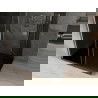 Mexen Omega cabină de duș extensibilă 120 x 90 cm, Grafit, Crom + cadă de duș Flat, Neagră - 825-120-090-01-40-4070