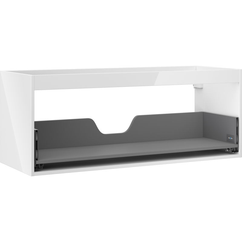 Mexen Box-A corp dulap sub chiuvetă 120 cm, 1 sertar, alb lucios - 91AX0-1200-470-1-00
