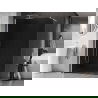 Mexen Kioto-X panou de duș Walk-in 50 x 200 cm, grafit 10 mm, alb - 800-050-101-20-40-X