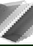 Mexen Kioto-X zuhanyfal Walk-in 60 x 200 cm, grafit 10 mm, fehér - 800-060-101-20-40-X