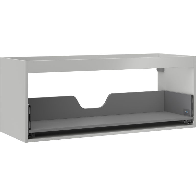 Corp pentru mobilier cu lavoar Mexen Box-A 120 cm, 1 sertar, gri mat - 91AX0-1200-470-1-62