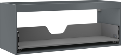 Mexen Box-A szekrénytest 120 cm, 1 fiókos, grafit matt - 91AX0-1200-470-1-66