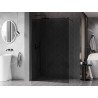 Mexen Kioto-X Walk-in zuhanyfal 60 x 200 cm, grafit 10 mm, kefe szürke - 800-060-101-66-40-X
