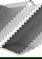 Mexen Kioto-X perete de duș Walk-in 100 x 200 cm, grafit 10 mm, negru - 800-100-101-70-40-X