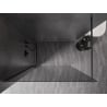 Mexen Kioto-X Walk-in zuhanyfal 150 x 200 cm, grafit 10 mm, gun metal - 800-150-101-95-40-X