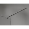 Mexen Kioto-X Walk-in zuhanyfal 150 x 200 cm, grafit 10 mm, gun metal - 800-150-101-95-40-X