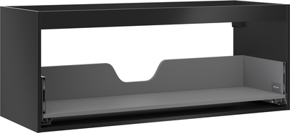 Mexen Box-A corp dulap pentru lavoar 120 cm, 1 sertar, negru mat - 91AX0-1200-470-1-71
