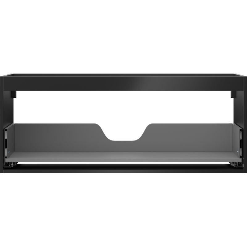 Mexen Box-A corp dulap pentru lavoar 120 cm, 1 sertar, negru mat - 91AX0-1200-470-1-71