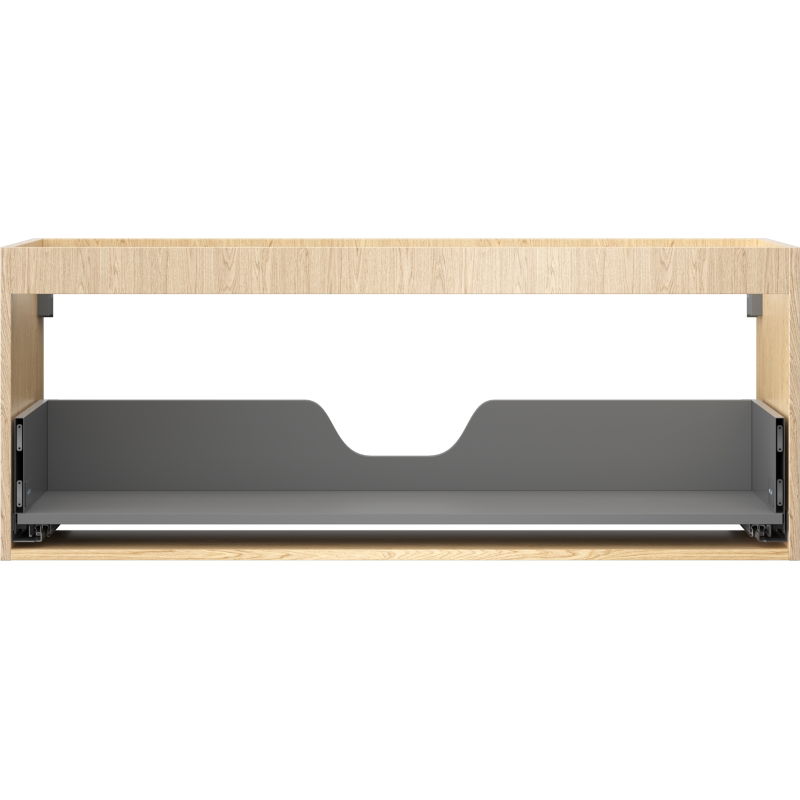 Mexen Box-A corp dulap sub chiuvetă 120 cm, 1 sertar, stejar - 91AX0-1200-470-1-81