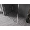 Mexen Kioto-XF perete de duș Walk-in cu cadru 70 x 202 cm, transparent 10 mm, crom - 800-070-104-01-00-X