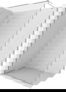 Mexen Kioto-XF Walk-in zuhanyfal kerettel 80 x 202 cm, átlátszó 10 mm, króm - 800-080-104-01-00-X