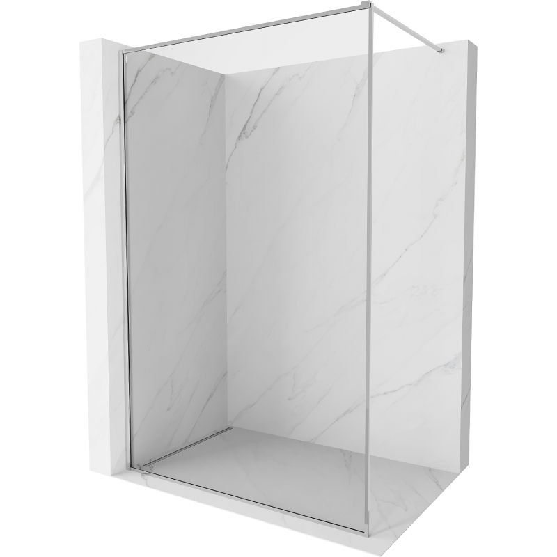 Mexen Kioto-XF Perete de duș Walk-in cu cadru 110 x 202 cm, transparent 10 mm, crom - 800-110-104-01-00-X
