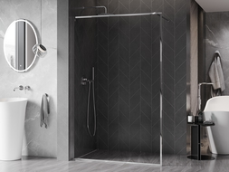 Mexen Kioto-XF Perete de duș Walk-in cu cadru 110 x 202 cm, transparent 10 mm, crom - 800-110-104-01-00-X