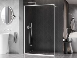 Mexen Kioto-XF panou de duș Walk-in cu ramă 70 x 202 cm, transparent 10 mm, alb - 800-070-104-20-00-X