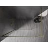 Mexen Kioto-XF perete de duș Walk-in cu ramă 120 x 202 cm, transparent 10 mm, auriu - 800-120-104-50-00-X