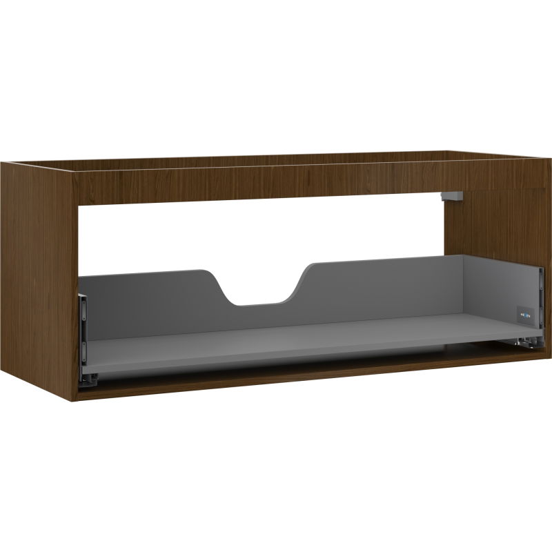 Mexen Box-A corp dulap sub chiuvetă 120 cm, 1 sertar, nuc - 91AX0-1200-470-1-86