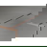Mexen Kioto-XF perete de duș Walk-in cu cadru 160 x 202 cm, transparent 10 mm, cupru periat - 800-160-104-65-00-X
