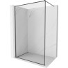 Mexen Kioto-XF perete de duș Walk-in cu cadru 100 x 202 cm, transparent 10 mm, gri armă periat - 800-100-104-66-00-X