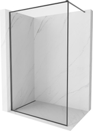 Mexen Kioto-XF perete de duș tip Walk-in cu cadru 110 x 202 cm, transparent 10 mm, gri armă periat - 800-110-104-66-00-X
