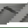 Mexen Kioto-XF perete de duș Walk-in cu cadru 60 x 202 cm, înghețat 10 mm, gun metal - 800-060-104-95-30-X