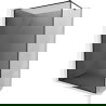 Mexen Kioto-XF perete de duș Walk-in cu rame 60 x 202 cm, grafit 10 mm, negru - 800-060-104-70-40-X