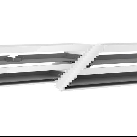 Mexen Box-A corp dulap sublavoar 160 cm, 2 sertare, alb lucios - 91AX0-1600-470-2-00