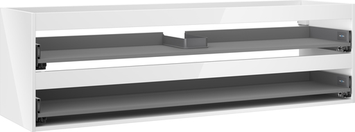 Mexen Box-A corp dulap pentru chiuvetă 160 cm, 2 sertare, alb lucios - 91AX0-1600-470-2-00