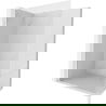 Mexen Kioto-X L zuhanyfal Walk-in 50 x 200 cm, áttetsző 10 mm, fehér - 800-050-107-20-00-X
