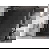Mexen Kioto-X L panou de duș Walk-in 100 x 200 cm, transparent 10 mm, alb - 800-100-107-20-00-X