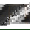 Mexen Kioto-X L Perete de duș Walk-in 50 x 200 cm, transparent 10 mm, auriu - 800-050-107-50-00-X