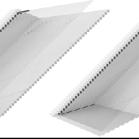 Mexen Kioto-X L perete de duș Walk-in 60 x 200 cm, transparent 10 mm, gri armă periat - 800-060-107-66-00-X