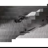 Mexen Kioto-X L zuhanyfal Walk-in 60 x 200 cm, átlátszó 10 mm, fegyverszürke kefeozott - 800-060-107-66-00-X